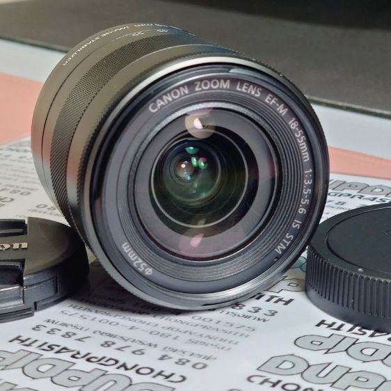 เลนส์ซูม เลนส์ Canon EF-M 18-55