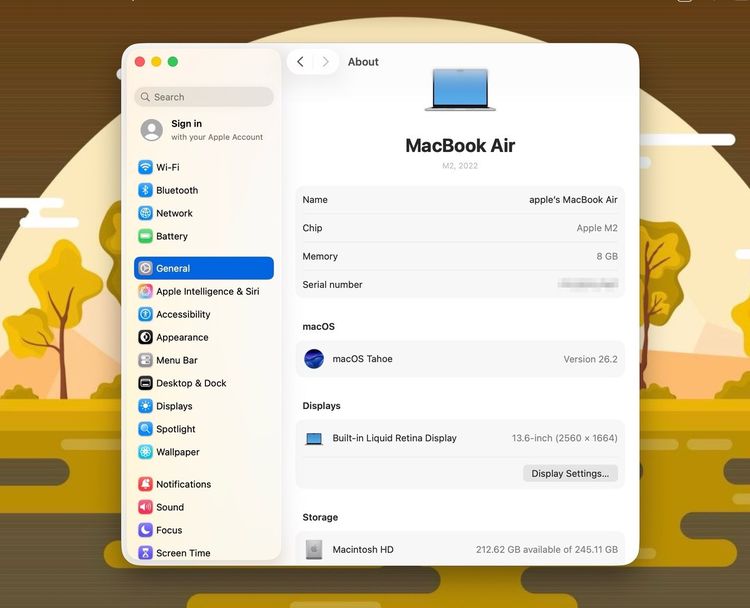 MacBook Air 13.6-inch M2 2022 Ram8GB SSD256GB Silver รูปที่ 12