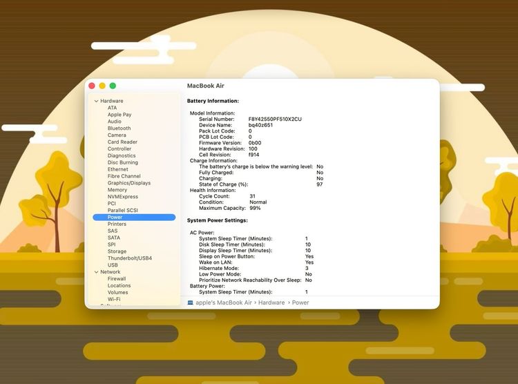 MacBook Air 13.6-inch M2 2022 Ram8GB SSD256GB Silver รูปที่ 13