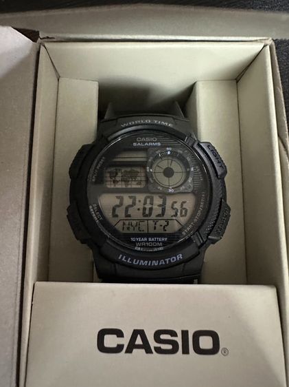 CASIO 5ALARMS ILLUMINATOR