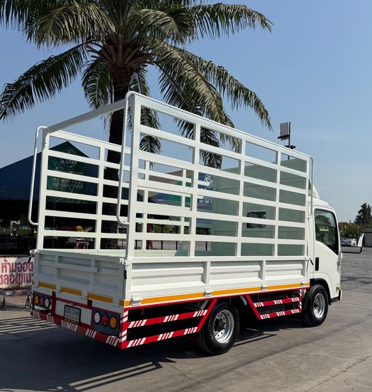รถ ISUZU NLR 130 แรง ปี 2561  รถห้างแท้  กะบะเหล็กคอกสูง  ยาว 3.50 ม.กว้าง 1.90 ม รถมือเดียว สวยมาก รูปที่ 5