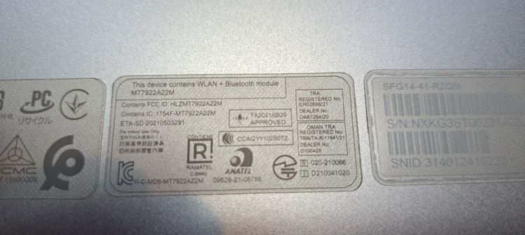 Acer Swift Go 14 รหัสรุ่น SFG14-41-R2QM รูปที่ 10