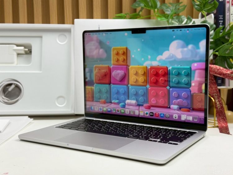 MacBook Air 13.6-inch M2 2022 Ram8GB SSD256GB Silver รูปที่ 2