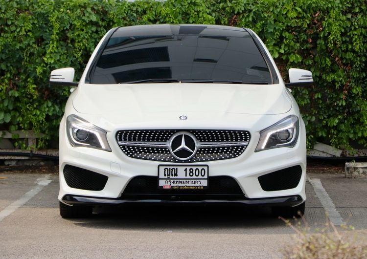 Mercedes-Benz CLA-Class 2014 CLA250 AMG Sedan เบนซิน ไม่ติดแก๊ส เกียร์อัตโนมัติ ขาว รูปที่ 2