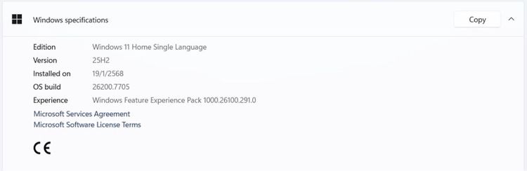 Acer Aspire 5 2025 สเปกแรง Core i5 Gen 13 RAM 16GB  รูปที่ 6