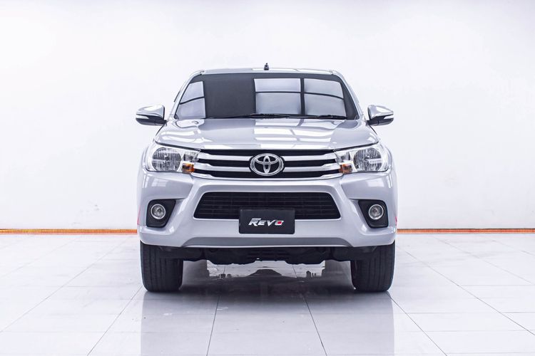 Toyota Hilux Revo 2016 Smart Cab 2.8 G Prerunner Navi Pickup ดีเซล ไม่ติดแก๊ส เกียร์ธรรมดา เทา รูปที่ 4
