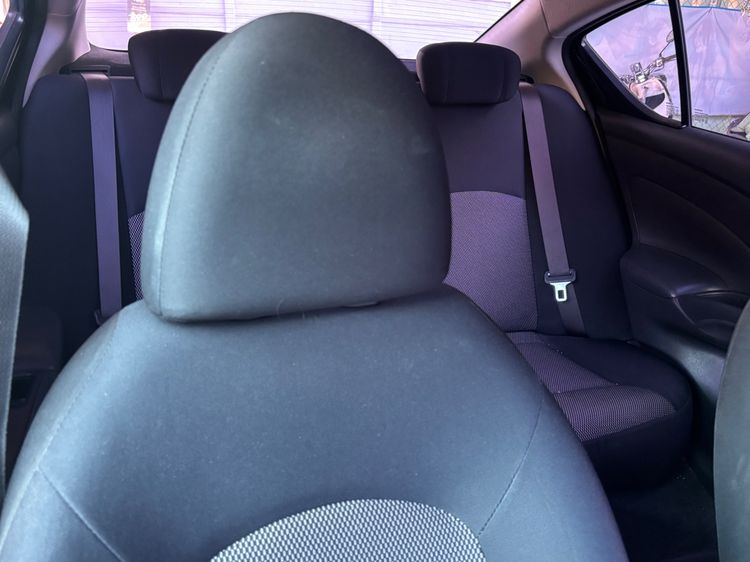 Nissan Almera 2016 1.2 E Sedan เบนซิน ไม่ติดแก๊ส เกียร์ธรรมดา ดำ รูปที่ 3