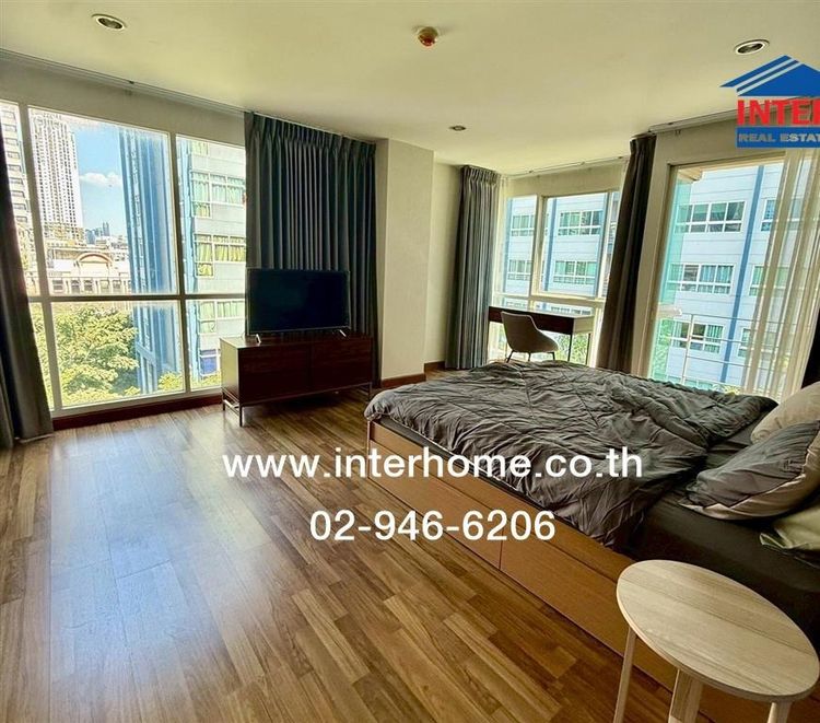 คอนโดมิเนียม 59.56 ตร.ว. พีจี พระราม9 (อาคารA) ถนนพระราม9 ถนนเพชรอุทัย เขตห้วยขวาง กรุงเทพมหานคร รูปที่ 4