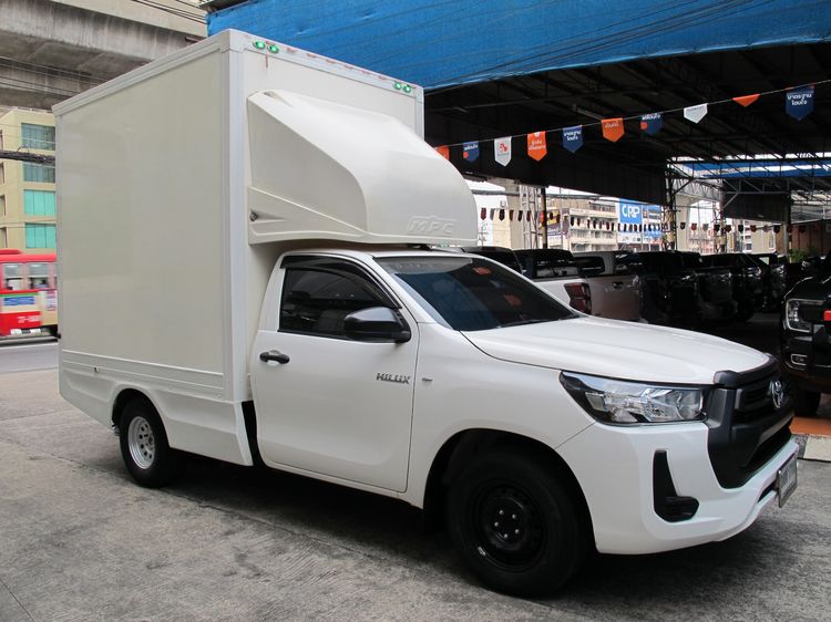 Toyota Hilux Revo 2024 2.4 Entry Van ดีเซล ไม่ติดแก๊ส เกียร์ธรรมดา ขาว รูปที่ 2