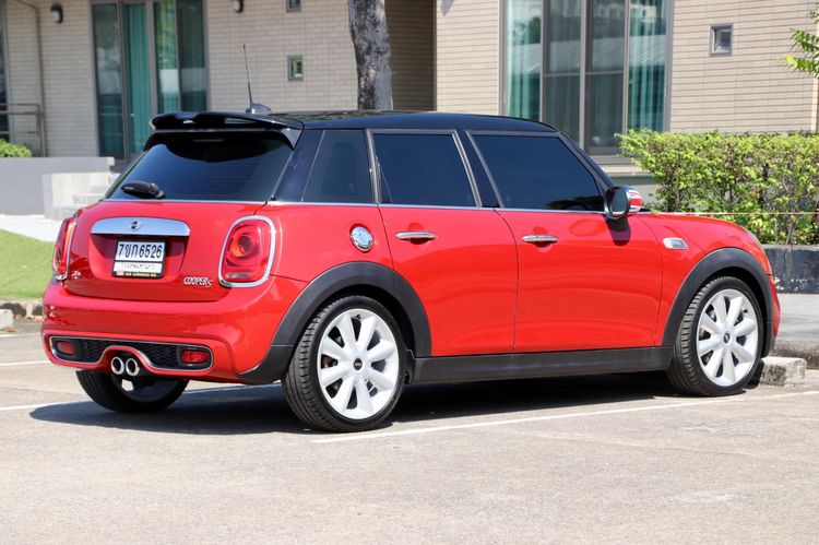 Mini Hatch Cooper 2014 2.0 S Sedan เบนซิน ไม่ติดแก๊ส เกียร์อัตโนมัติ แดง รูปที่ 4