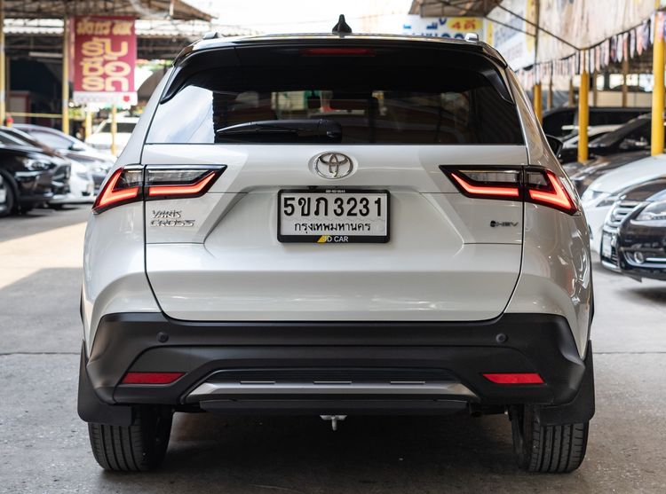 Toyota Yaris Cross 2024 1.5 HEV Premium Luxury Utility-car ไฮบริด ไม่ติดแก๊ส เกียร์อัตโนมัติ ขาว รูปที่ 4
