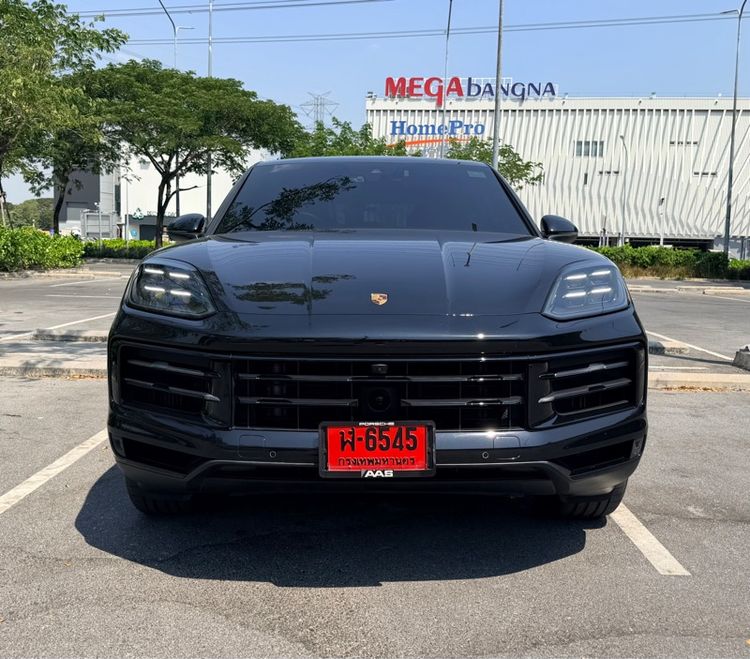 Porsche Cayenne 2025 3.0 S E-Hybrid 4WD Utility-car ปลั๊กอินไฮบริด (PHEV) ไม่ติดแก๊ส เกียร์อัตโนมัติ ดำ