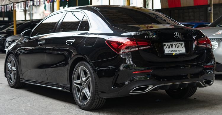 Mercedes-Benz A-Class 2024 A200 Sedan เบนซิน ไม่ติดแก๊ส เกียร์อัตโนมัติ ดำ รูปที่ 3