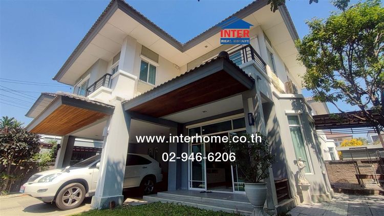 บ้านเดี่ยว 2 ชั้น 64 ตร.ว. หมู่บ้าน the plant แจ้งวัฒนะ ฝั่งตรงข้ามตลาดอัศวรรณ ถนนแจ้งวัฒนะ ถนนติวานนท์ ปากเกร็ด นนทบุรี รูปที่ 3