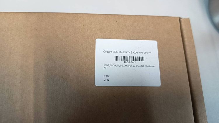 ที่เก็บข้อมูลและเมมโมรี่การ์ด Dell 960GB SSDR 2E SED M.2 Single Stick N1