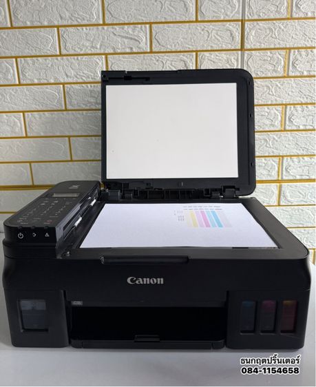 ปริ้นเตอร์ Canon G4010 พร้อมใช้งาน Wi-fi ออโต้ฟรีด ถ่ายเอกสารเป็นชุด  รูปที่ 4