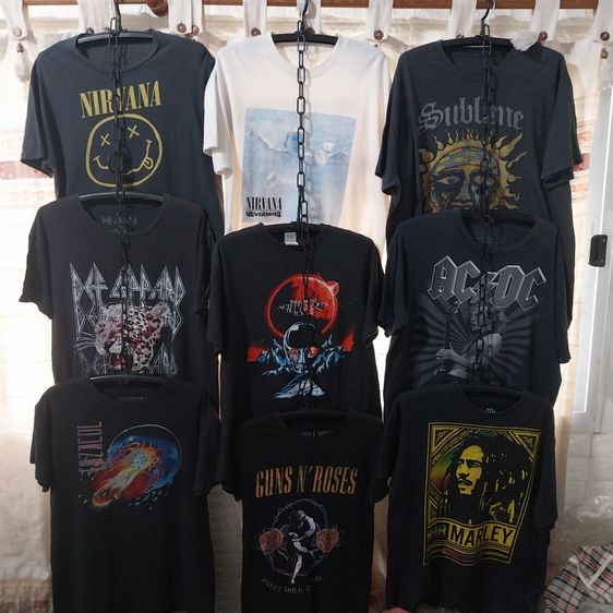 อื่นๆ อื่นๆ อื่นๆ อื่นๆ แขนสั้น เสื่อวินเทจ วง อนิเมะ กีฬา ลายรถ