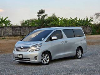 TOYOTA VELLFIRE 2.4 V (Twin Moonroof) ปี 2009 รถตู้ VIP ครอบครัวสุดหรู ออปชันจัดเต็ม
