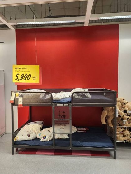 ขายเตียง 2 ชั้น IKEA สภาพเหมือนใหม่ แถมที่นอน 1 หลังฟรี มารับและถอดเอง รูปที่ 2