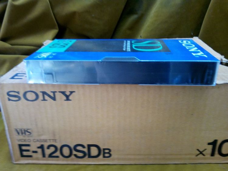 Sony VHS E120 Blank Video VCR Tape Cassette รูปที่ 4