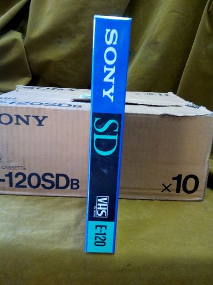 Sony VHS E120 Blank Video VCR Tape Cassette รูปที่ 2