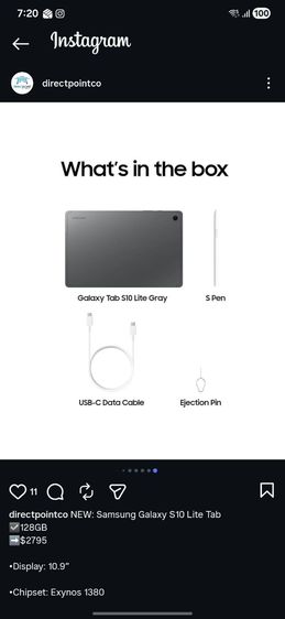 Galaxy Tab S10 Lite 5G พร้อมเคสแป้นพิมพ์ รูปที่ 2