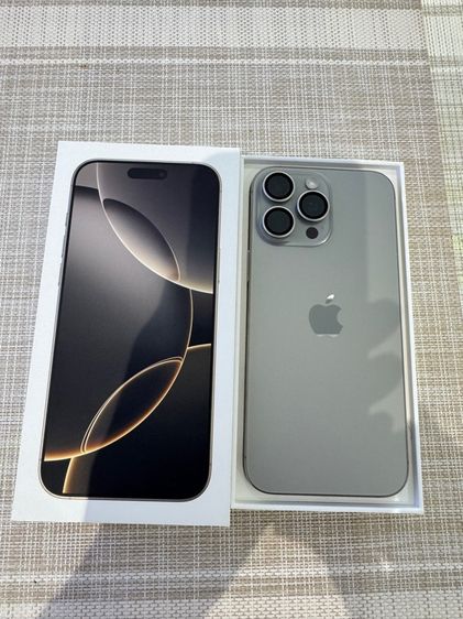 iPhone 126Pro Max สีไทเท ครบกล่อง ผ่อนได้