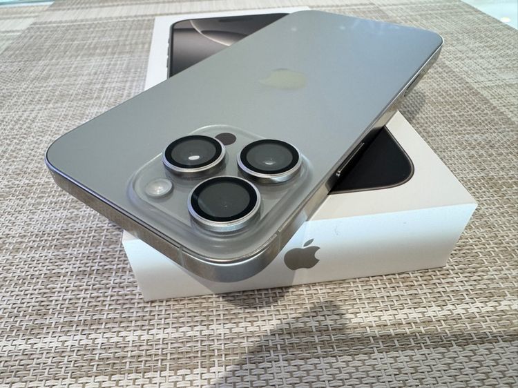 iPhone 126Pro Max สีไทเท ครบกล่อง ผ่อนได้ รูปที่ 6
