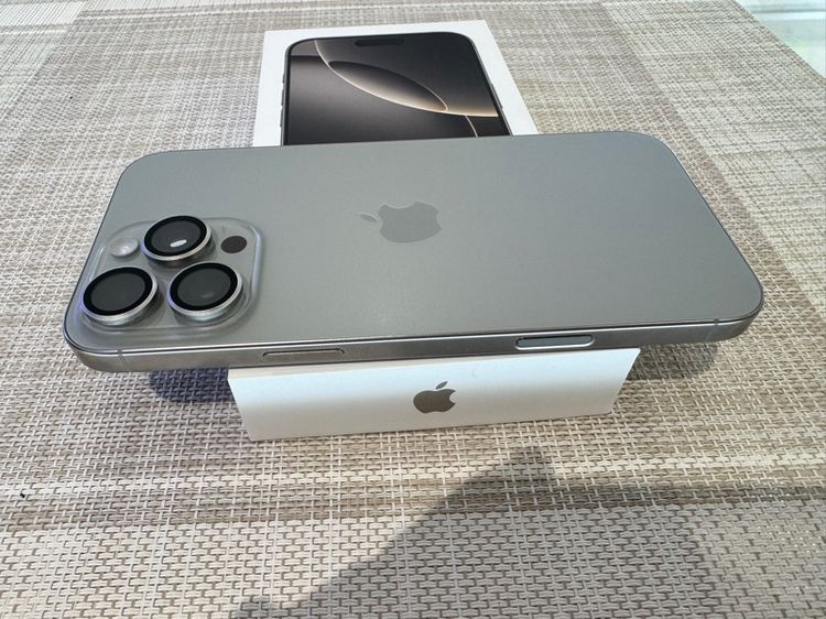 iPhone 126Pro Max สีไทเท ครบกล่อง ผ่อนได้ รูปที่ 3
