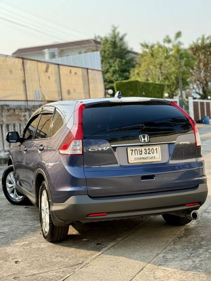 Honda CR-V 2013 2.0 E Utility-car เบนซิน ไม่ติดแก๊ส เกียร์อัตโนมัติ น้ำเงิน รูปที่ 4