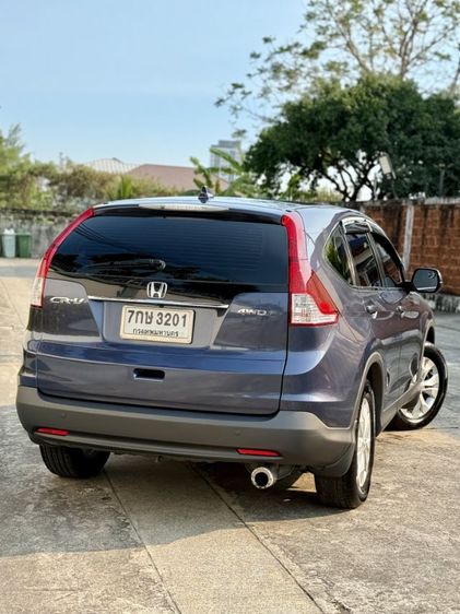 Honda CR-V 2013 2.0 E Utility-car เบนซิน ไม่ติดแก๊ส เกียร์อัตโนมัติ น้ำเงิน รูปที่ 3