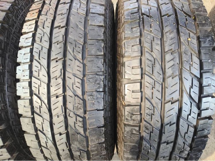 แม็ก ENKEI ขอบ 15  6 รู พร้อมยาง Yokohama 31  X10.5ปี24 สภาพ 90 ชุดละ 18,000 บาทครับ รูปที่ 3