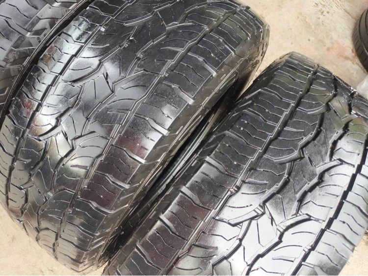 ยางกระบะ Dunlop AT5 265 60 18 ปี 25 ชุดละ 7,000 บาทครับ รูปที่ 2