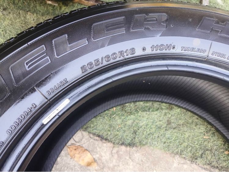 ยาง Bridgestone HT 265 60 18 ปี 25 ชุดละ 8,000 บาทครับ รูปที่ 11