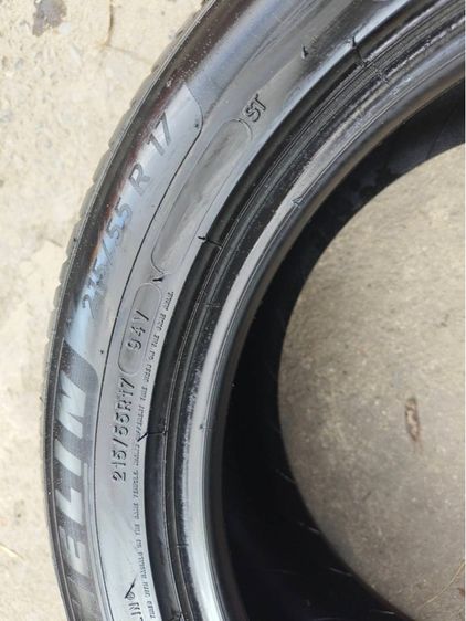 ยางมิชลิน primacy 4 215 55 17 ปี 25 ชุดละ 6,000 บาทครับ รูปที่ 9