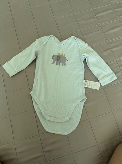 uniqlo เสื้อเด็ก 6-12 เดือน (70cm) มือสอง ใหม่ๆ ขายยกชุดค่ะ 7ตัว รูปที่ 8