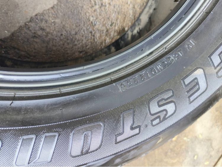 ยาง Bridgestone HT 255 60 18 ปี 25 ชุดละ 7,500 บาทครับ รูปที่ 12