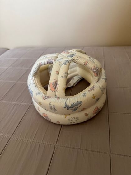 (มือสอง) Berma Baby หมวกกันกระแทกเด็ก สามารถปรับได้ ปกป้องหัวของเด็ก 360 องศา ป้องกันการบาดเจ็บ เด็กหัดเดิน