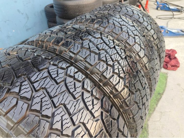 ยางกระบะหน้าขาว HanKooK ATM 265 70 16 ปี 24 ชุดละ 5,000 บาทครับ รูปที่ 6