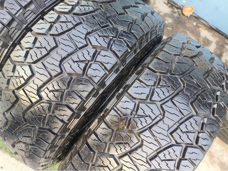 ยางกระบะหน้าขาว HanKooK ATM 265 70 16 ปี 24 ชุดละ 5,000 บาทครับ รูปที่ 2