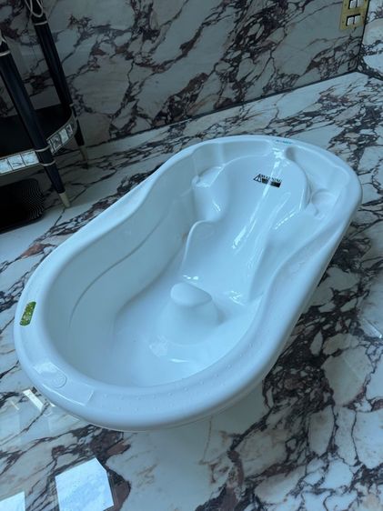 Nanny อ่างอาบน้ำ อ่างอาบน้ำเด็ก กะละมังอาบน้ำเด็ก รุ่น PRIMIO มีฐานรองอาบน้ำในตัว