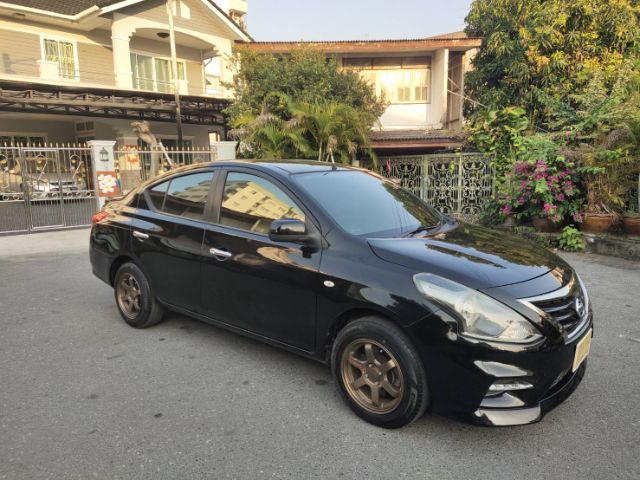 Nissan Almera 2012 1.2 VL Sedan เบนซิน ไม่ติดแก๊ส เกียร์อัตโนมัติ ดำ รูปที่ 4