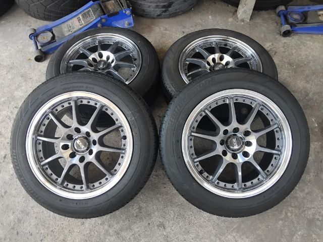 แม็ก xxr ขอบ 15 4 รู 100 และ 4 รู 114 พร้อมยางปี 22 รูปที่ 2