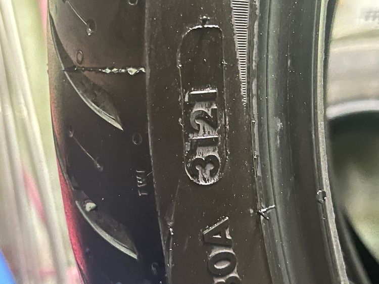 ยางบิ๊กไบค์มือสอง Vresdestien Centuro ST หน้า 120 หลัง 180 สภาพใหม่ สายจอด  รูปที่ 4