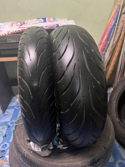 ยาง มอเตอร์ไซค์ ยางบิ๊กไบค์มือสอง Vresdestien Centuro ST หน้า 120 หลัง 180 สภาพใหม่ สายจอด 