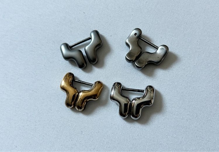 ข้อต่อสาย TAG HEUER ก้างปลา King size , Boy size , Lady Size , Mini Lady Size มีสีทองเงา , เงินเงา และ เงินด้าน รูปที่ 3