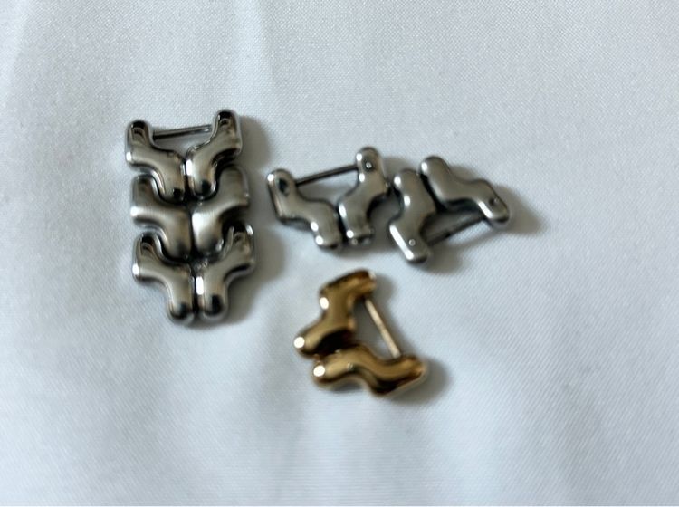 ข้อต่อสาย TAG HEUER ก้างปลา King size , Boy size , Lady Size , Mini Lady Size มีสีทองเงา , เงินเงา และ เงินด้าน รูปที่ 6