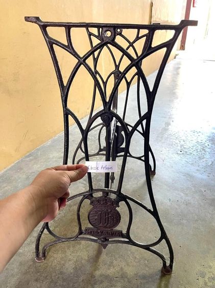 ขาจักร HUSOVARNA เหล็กหล่อสะสม รูปที่ 4