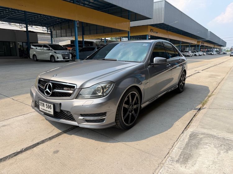 รถ Mercedes-Benz C-Class C180 AMG สี เทา