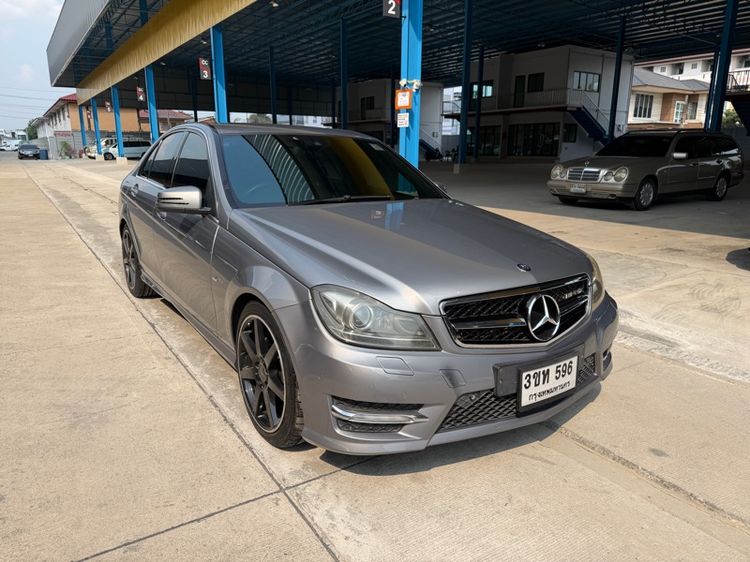 Mercedes-Benz C-Class 2012 C180 AMG Sedan เบนซิน เกียร์อัตโนมัติ เทา รูปที่ 3